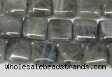 CLB163 15.5 inches 12*12mm square labradorite gemstone beads