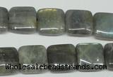 CLB164 15.5 inches 14*14mm square labradorite gemstone beads