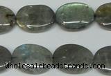 CLB175 15.5 inches 15*20mm oval labradorite gemstone beads