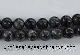 CLB351 15.5 inches 6mm round black labradorite beads wholesale