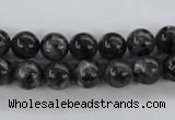 CLB352 15.5 inches 8mm round black labradorite beads wholesale