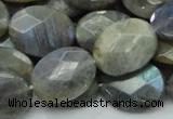 CLB44 15.5 inches 15*20mm faceted oval labradorite gemstone beads