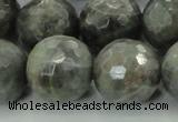 CLB715 15.5 inches 20mm faceted round labradorite gemstone beads