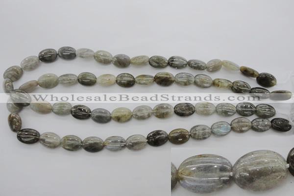 CLB728 15.5 inches 8*12mm oval labradorite gemstone beads