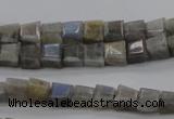 CLB752 15.5 inches 7*9mm faceted trapezoid labradorite gemstone beads