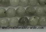 CLB862 15.5 inches 8mm faceted round AB grade labradorite beads