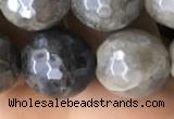 CLB884 15.5 inches 12mm faceted round AB-color labradorite beads