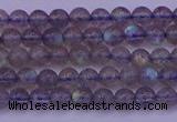 CLB910 15.5 inches 4mm round labradorite gemstone beads