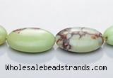 CLE09 oval 13*18mm  lemon turquoise gemstone beads Wholesale