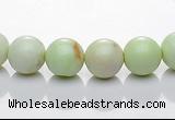 CLE19  15.5 inch round 8mm lemon turquoise stone beads Wholesale