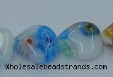 CLG525 16 inches 12*12mm heart lampwork glass beads wholesale