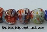 CLG574 16 inches 10*12mm apple lampwork glass beads wholesale