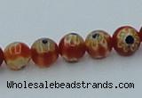 CLG626 10PCS 16 inches 6mm round lampwork glass beads wholesale