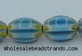 CLG635 5PCS 16 inches 10*14mm oval lampwork glass beads wholesale