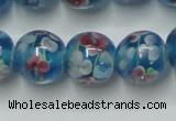 CLG752 15.5 inches 10mm round lampwork glass beads wholesale