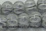 CLG776 14 inches 8*12mm rondelle lampwork glass beads wholesale