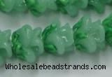 CLG791 15.5 inches 11*13mm rose lampwork glass beads wholesale