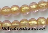 CLG834 15.5 inches 8mm round lampwork glass beads wholesale