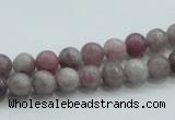 CLI51 15.5 inches 6mm round natural lilac jasper beads wholesale