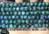 CLJ520 15.5 inches 4mm,6mm,8mm,10mm & 12mm round sesame jasper beads