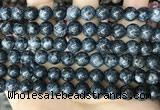 CLJ523 15.5 inches 4mm,6mm,8mm,10mm & 12mm round sesame jasper beads