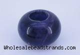 CLO03 19*30mm rondelle loose amethyst gemstone beads wholesale