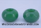 CLO22 19*30mm rondelle loose green aventurine gemstone beads wholesale