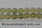 CLQ50 15.5 inches 6mm round natural lemon quartz beads wholesale