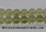 CLQ51 15.5 inches 8mm round natural lemon quartz beads wholesale