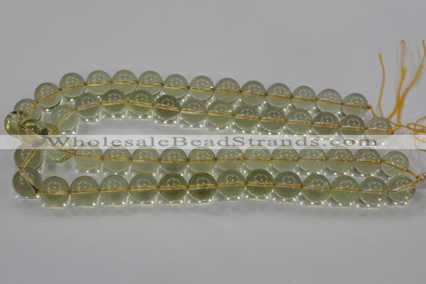 CLQ52 15.5 inches 10mm round natural lemon quartz beads wholesale