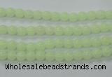 CLU01 15.5 inches 4mm round luminous stone beads wholesale