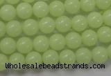 CLU03 15.5 inches 8mm round luminous stone beads wholesale