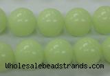 CLU05 15.5 inches 12mm round luminous stone beads wholesale