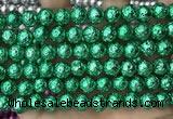 CLV547 15.5 inches 8mm round plated lava beads wholesale