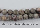 CMB02 15.5 inches 6mm round natural medical stone beads wholesale