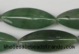 CME12 15.5 inches 15*40mm marquise green aventurine beads