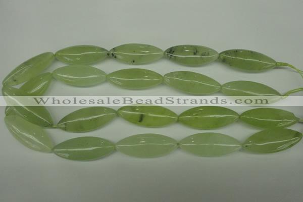 CME14 15.5 inches 15*40mm marquise New jade gemstone beads