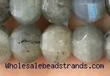 CME210 15.5 inches 7*9mm - 8*10mm pumpkin labradorite beads