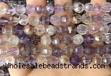 CME250 15.5 inches 7*9mm - 8*10mm pumpkin ametrine beads