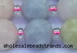 CME363 15 inches 10mm pumpkin morganite beads