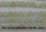 CMG101 15.5 inches 6mm round natural morganite beads wholesale