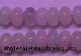 CMG131 15 inches 5*8mm rondelle natural morganite beads wholesale