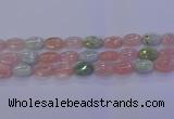 CMG239 15.5 inches 12*16mm oval morganite beads wholesale