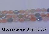 CMG266 15.5 inches 10*14mm faceted oval morganite beads