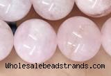 CMG412 15.5 inches 12mm round pink morganite beads wholesale