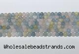 CMG440 15.5 inches 6mm round morganite gemstone beads wholesale