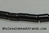 CMH102 15.5 inches 4*6mm tube magnetic hematite beads Wholesale