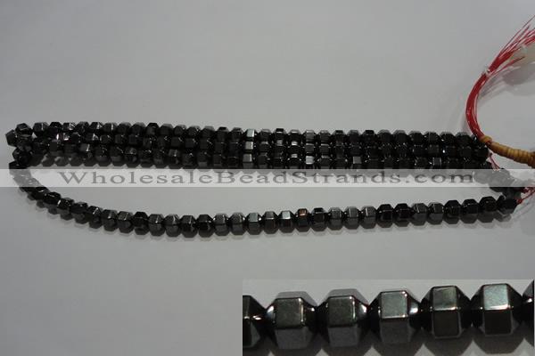 CMH124 15.5 inches 6*6mm magnetic hematite beads wholesale