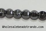 CMH129 15.5 inches 6*6mm pumpkin magnetic hematite beads