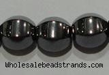 CMH130 15.5 inches 10*10mm pumpkin magnetic hematite beads